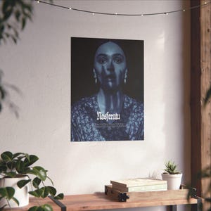 Nosferatu Poster Print, Original Design, Room Deco, Poster Wall Art, Movie Print, Movie Poster, Nosferatu Movie
