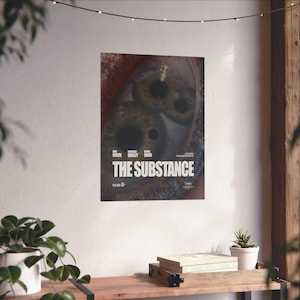 The Substance Poster Print, Original Design, Room Deco, Poster Wall Art, Movie Print, Movie Poster, The Substance Movie