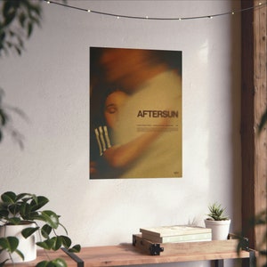Impresión de póster de película Aftersun, diseño original, decoración de habitación, arte de pared de póster, impresión de película, póster de película, película Aftersun