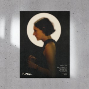 Fleabag Poster Descarga digital, Diseño original, Arte de pared imprimible, Arte de pared de carteles, Impresión de películas, Póster de películas, Serie Fleabag