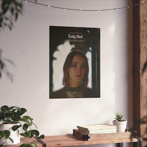 Impresión de póster de Lady Bird, diseño original, decoración de habitación, arte de pared con póster, impresión de película, póster de película, película Lady Bird