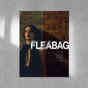 Fleabag Poster Download digitale, Design originale, Arte della parete stampabile, Arte della parete del poster, Stampa del film, Poster del film, Serie Fleabag