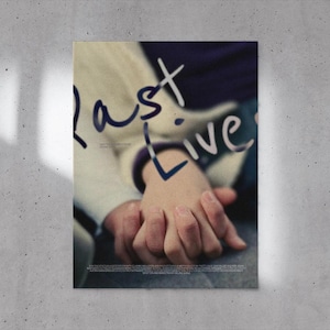 Past Lives Movie Poster Digital Download, Original Design, Printable Wall Art, Poster Wall Art, Movie Print, Past Lives Movie