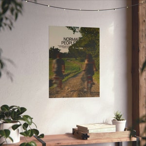 Impresión de póster de personas normales, diseño original, decoración de habitaciones, arte de pared de carteles, impresión de películas, póster de películas, serie de personas normales