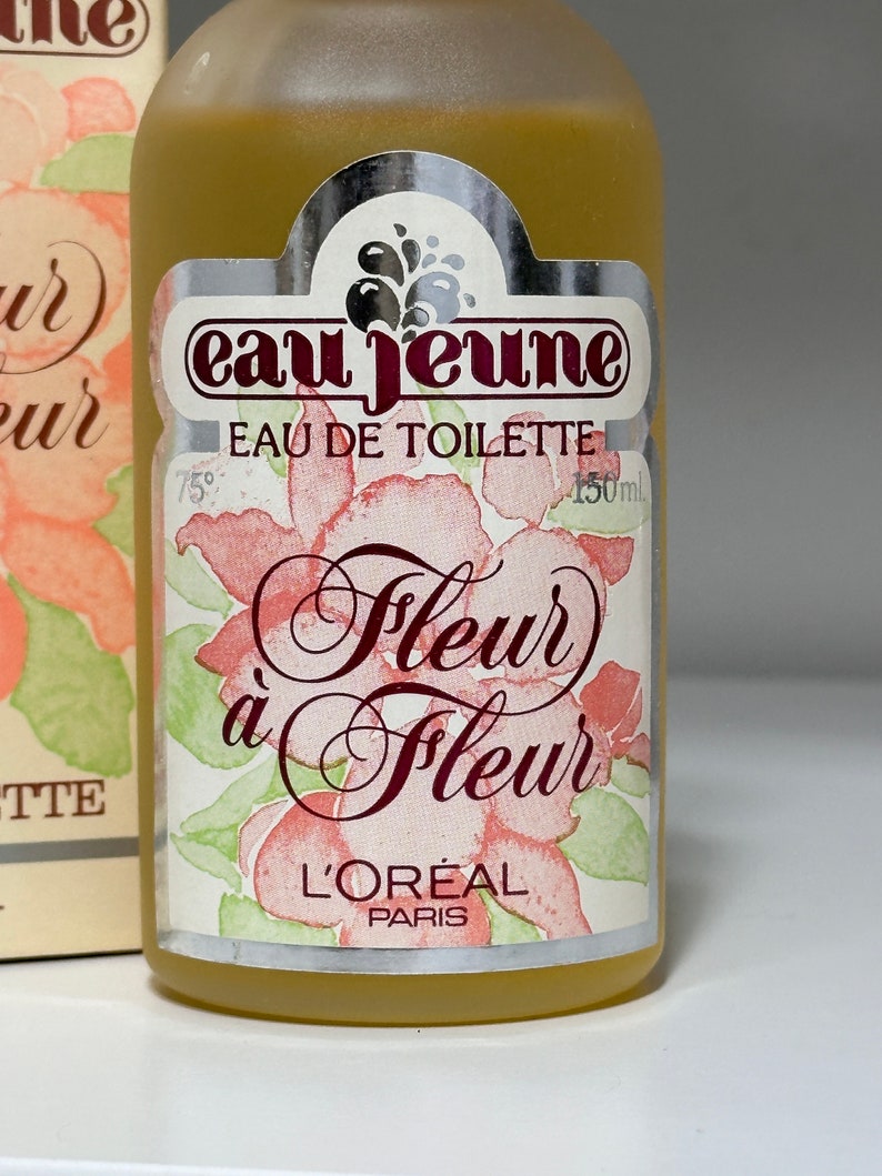 Parfum Fleurie Jolie L'Oréal - Eau De Toilette Florale 200 Ml - Flacon Rare Neuf D'origine