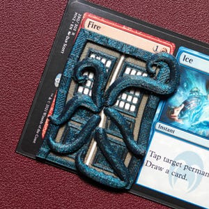 6x Tokens de Porta e Rastreador para Duskmourn para MTG EDH Commander (cores e designs personalizados, conjuntos de 6, 12, 18, 24)