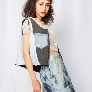 Chaim Denim Vest image 2