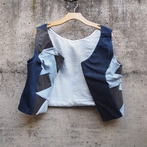 Chaim Denim Vest image 6