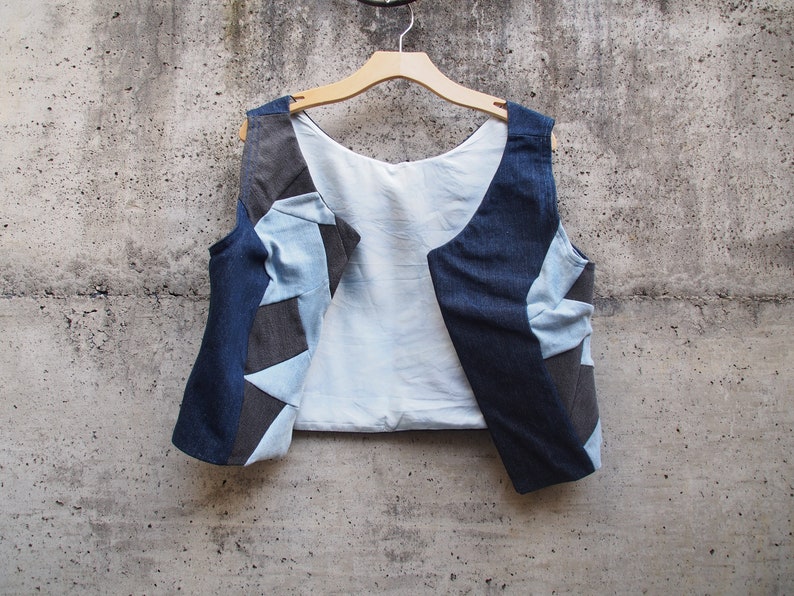 Chaim Denim Vest image 6