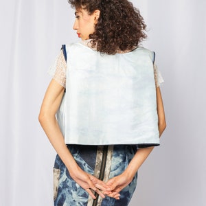 Chaim Denim Vest image 3