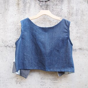 Chaim Denim Vest image 7