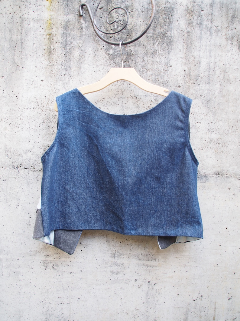 Chaim Denim Vest image 7