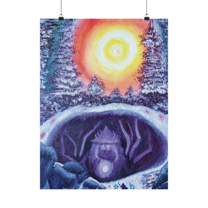 Fairies Aren&#39;t Real | Matte poster print | Dark Souls Inspired | Elden Ring Inspired |