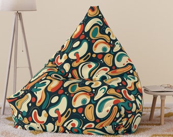 Bean Bag Chair Cover - Abstract Party