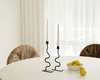 Candle Holder Set Wavy - Signature Louie