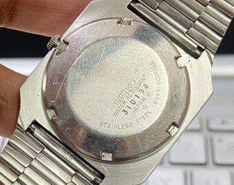 セイコ様 Vintage 1993 Seiko 5 Automatic 6349-5000 Day-date Japanese