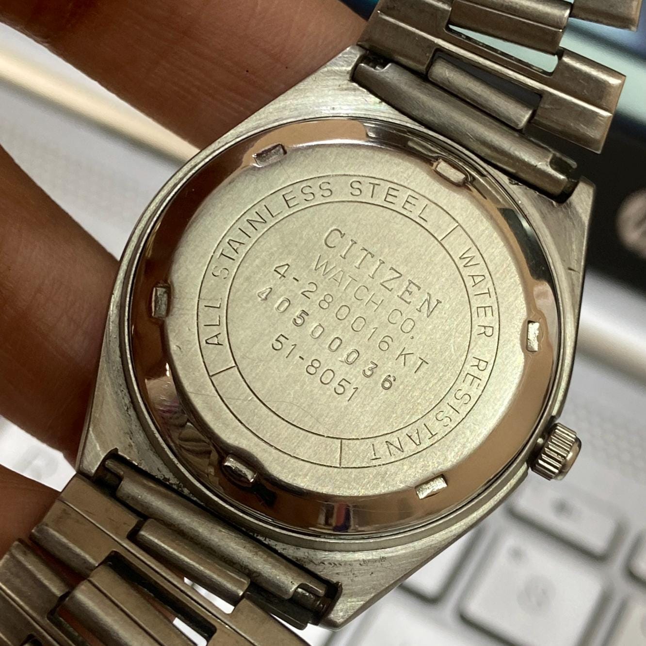 Vintage 19874 Citizen Automatic 8200 Day-date Japanese Men's