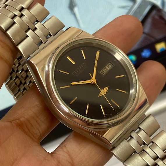 Vintage 1986 Citizen Automatic 8200 Day-date Japanese Men's Wrist