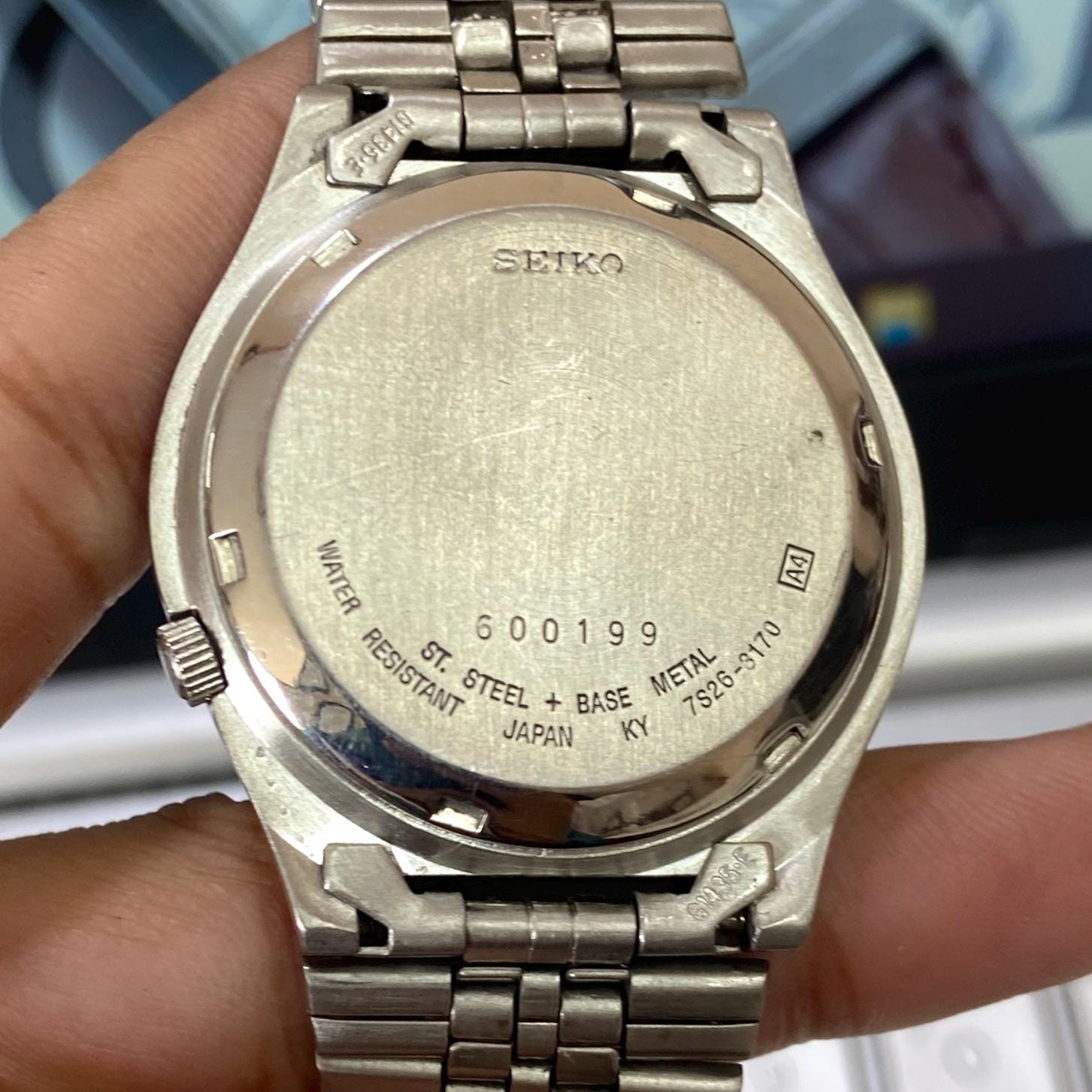 Vintage 1996 Seiko 5 Automatic 7S26-3170 Day-date Japanese