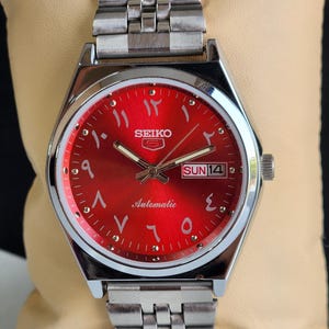 Seiko red watch - Etsy 日本