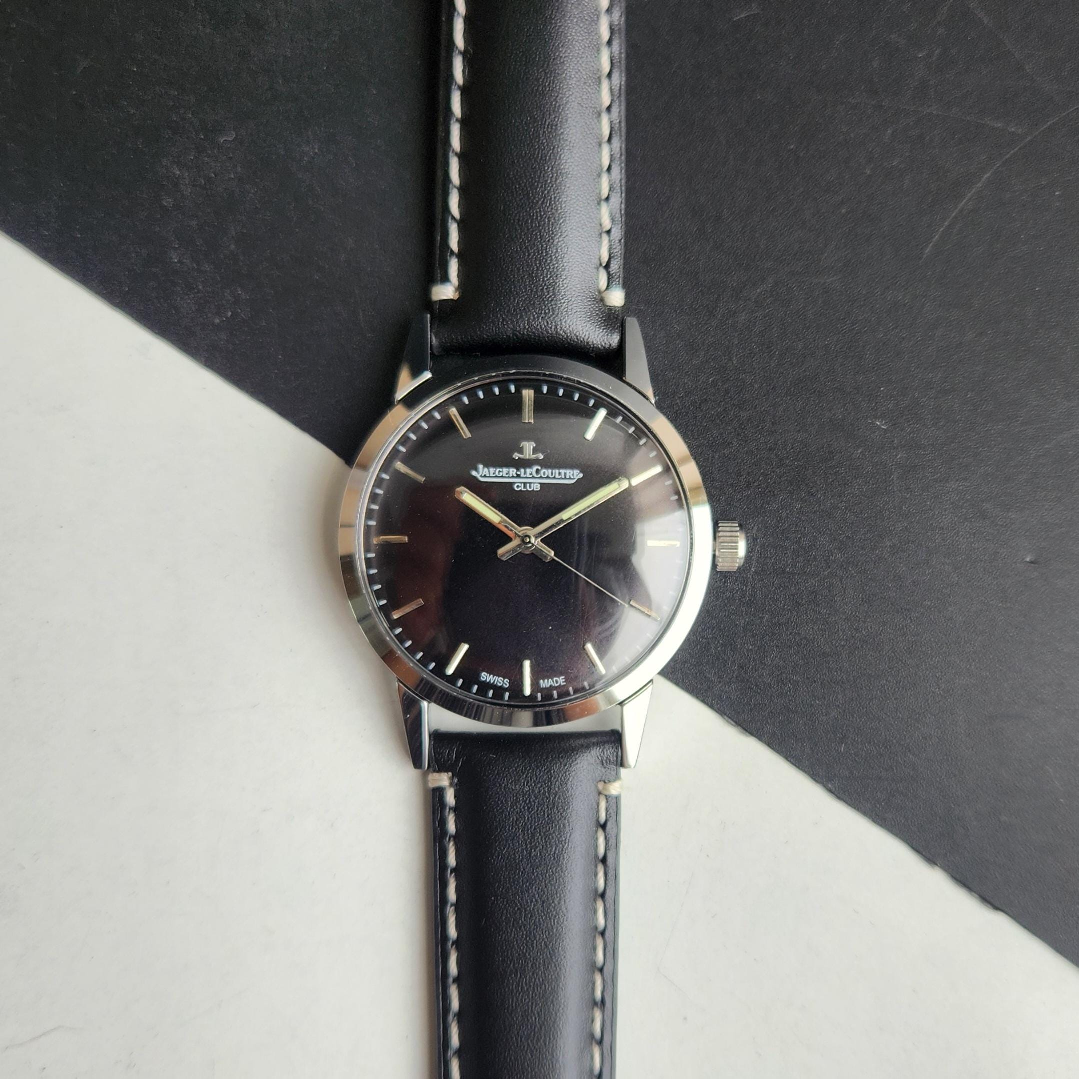 M*i様 Jaeger-LeCoultre club 手巻き時計 黒文字盤 Jaeger-LeCoultre Unveils the Master Control Chronograph Calendar