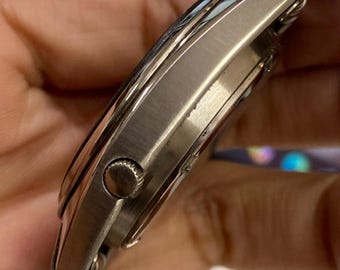 Montre Seiko Automatique 7009-837A - Date/jour, Homme, Boîtier Acier, Des Années 1980, Révisée