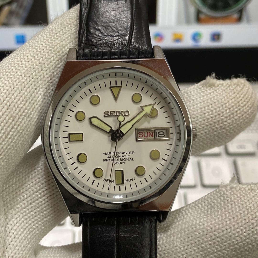 SEIKO 5自動巻き腕時計OH済み6309-617Aとあります SEIKO 5自動巻き腕時計OH済み6309-617Aとあります