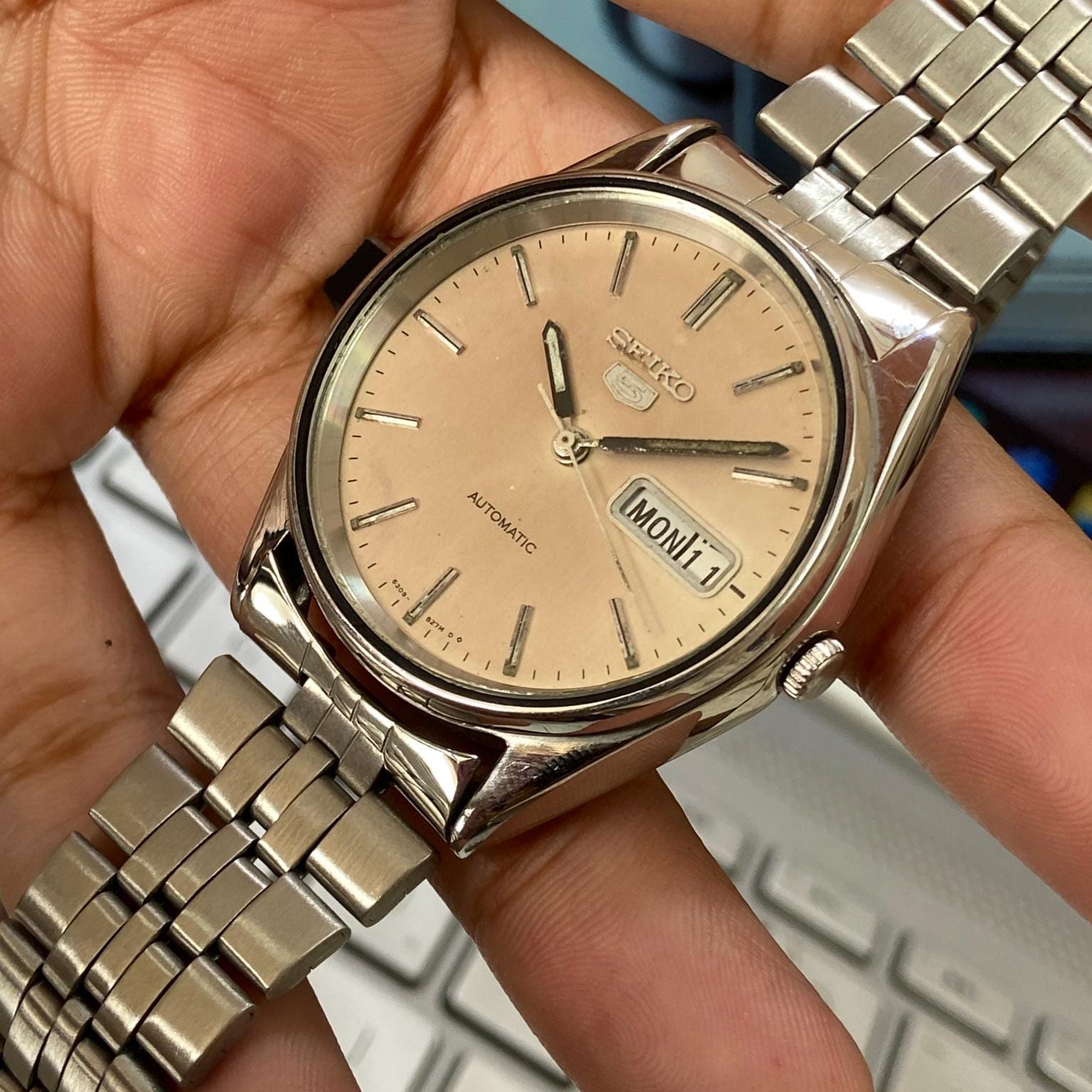 1988年製ヴィンテージ セイコー5 オートマチック 6309-8310 デイデイト