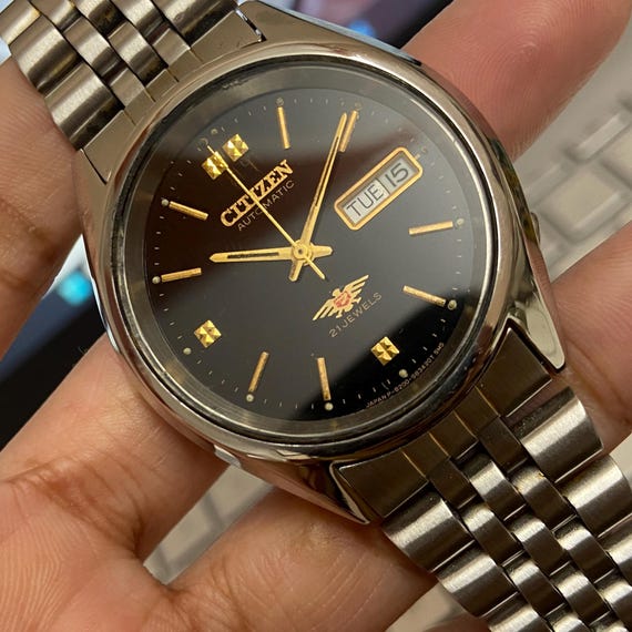 アンティーク美品 Vintage 1974 Citizen Automatic 8200 Day-date Japanese Men's