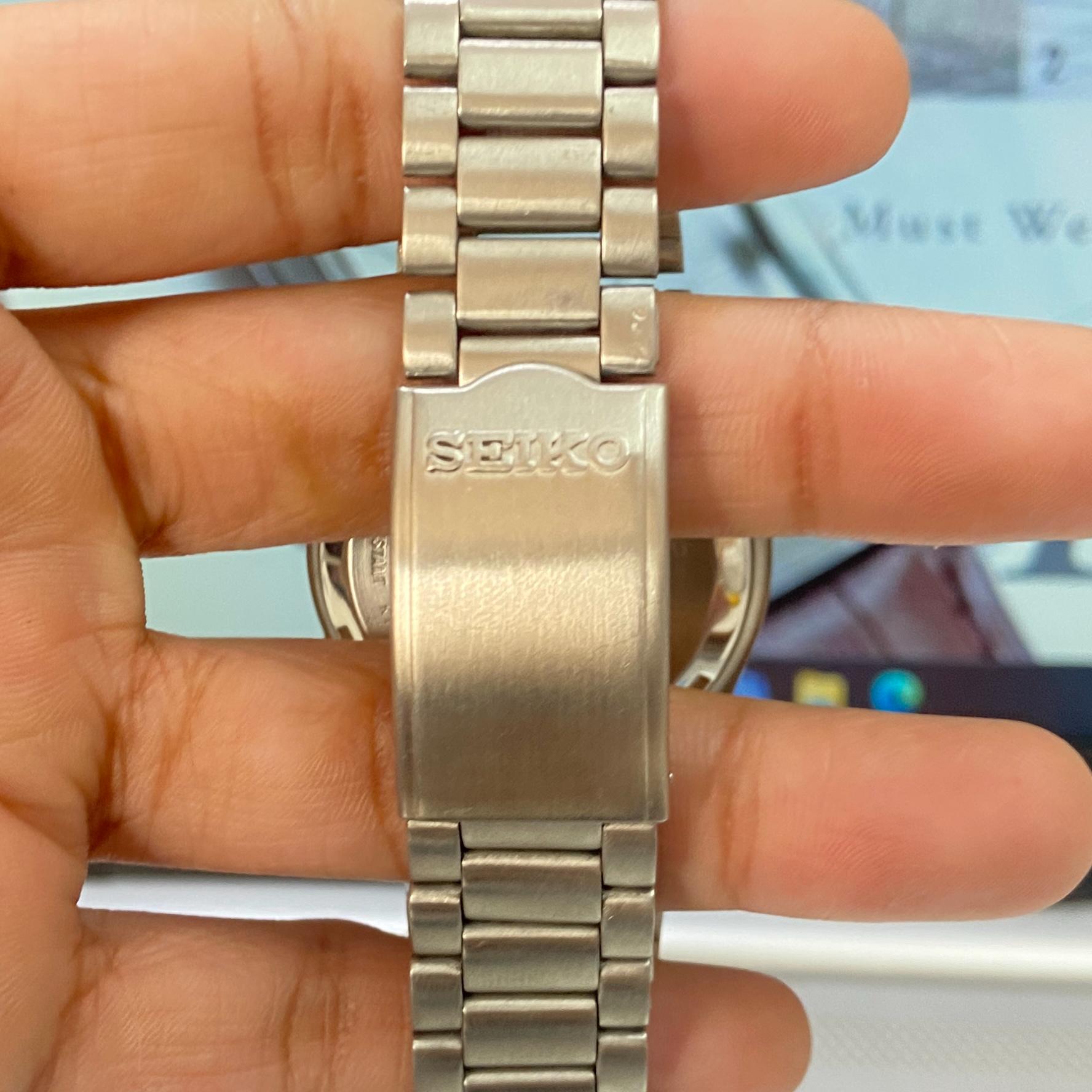 Vintage 1998 Seiko 5 Automatic 7S26-0060 Day-date Japanese Men's