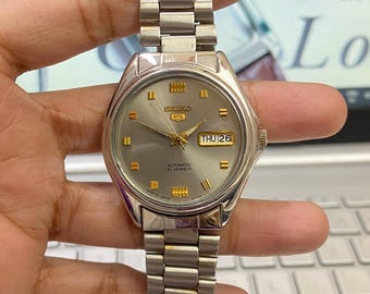 vintage an・an no.5 Seiko 5 Sports White Men's Watch - SNXG47 for sale online | eBay