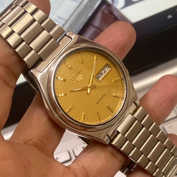 Vintage 1999 Seiko 5 Automatic 7S26-0310 Day-date Japanese