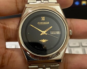 Vintage 1986 Citizen Automatic 8200 Day-date Japanese Men's Wrist