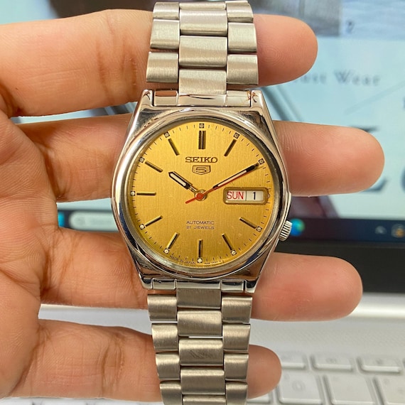 Vintage 1998 Seiko 5 Automatic 7S26-0060 Day-date Japanese
