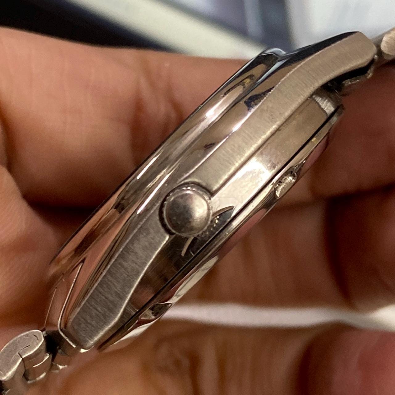 Vintage 1990 Seiko 5 Automatic 7009-5860 Day-date Japanese Men
