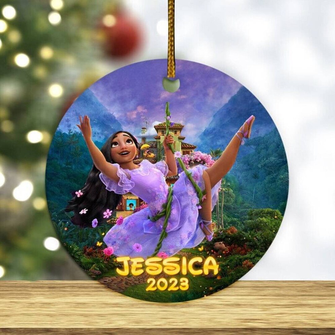 Encanto Isabela Ornament Encanto Christmas Ornament Etsy