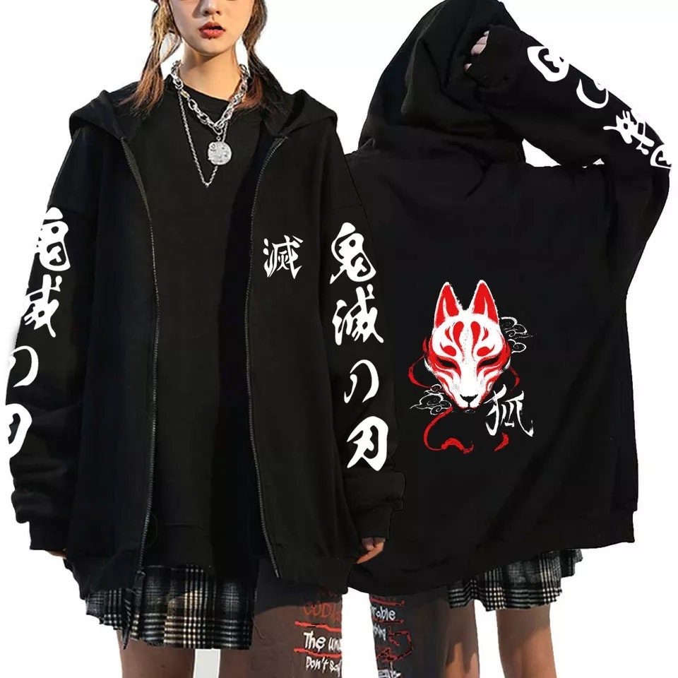 BLEACH Anime Zip Up Hoodie Men Oversize Zipper Sweatshirt Gothic Streetwear  Casual Manga Hoodie Men's Clothing for Autumn - AliExpress