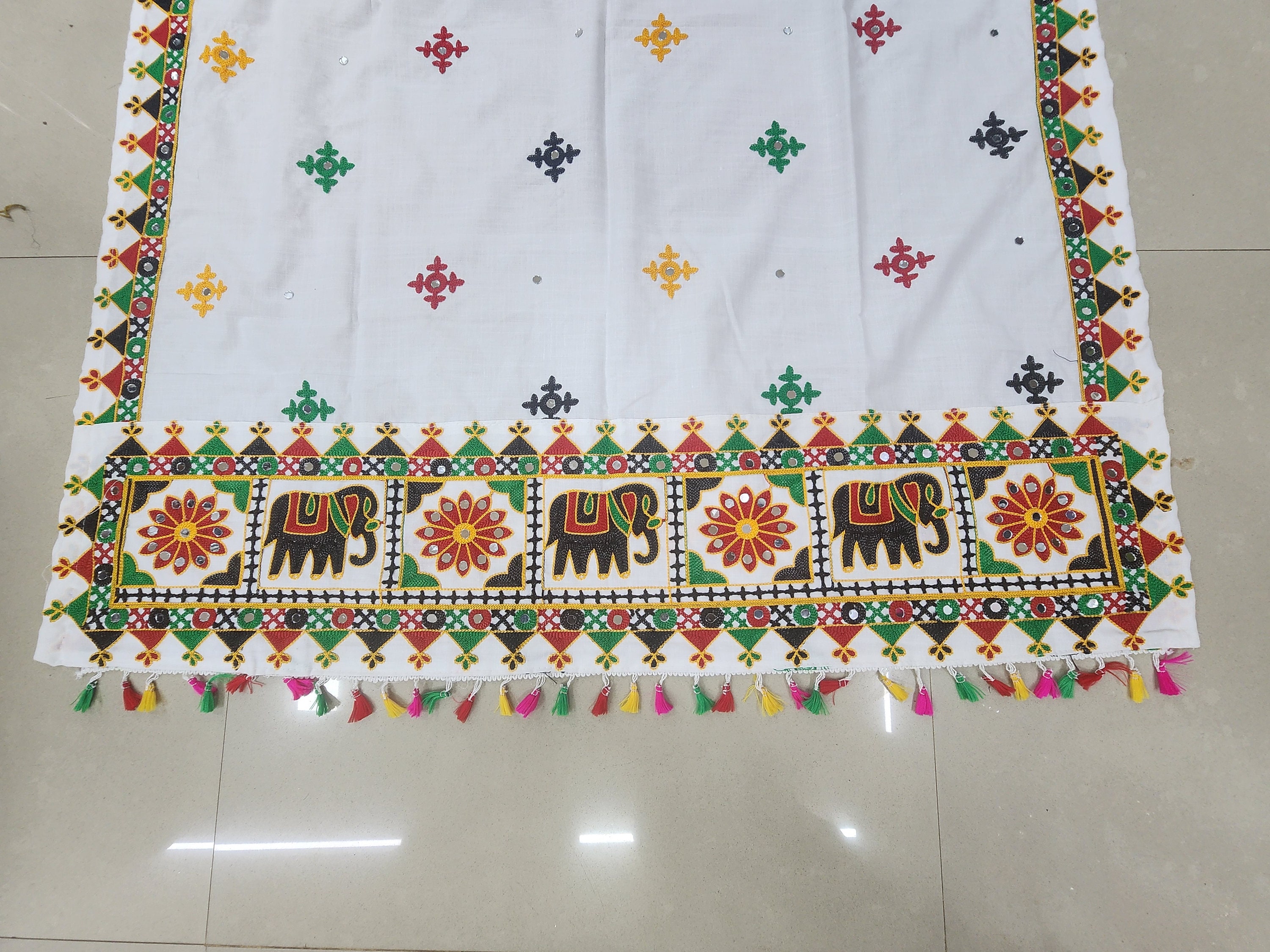Robe culturelle indienne, Coton Dupatta pour femmes, Robe ethnique pour