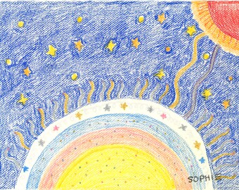 The Earth and the Sun