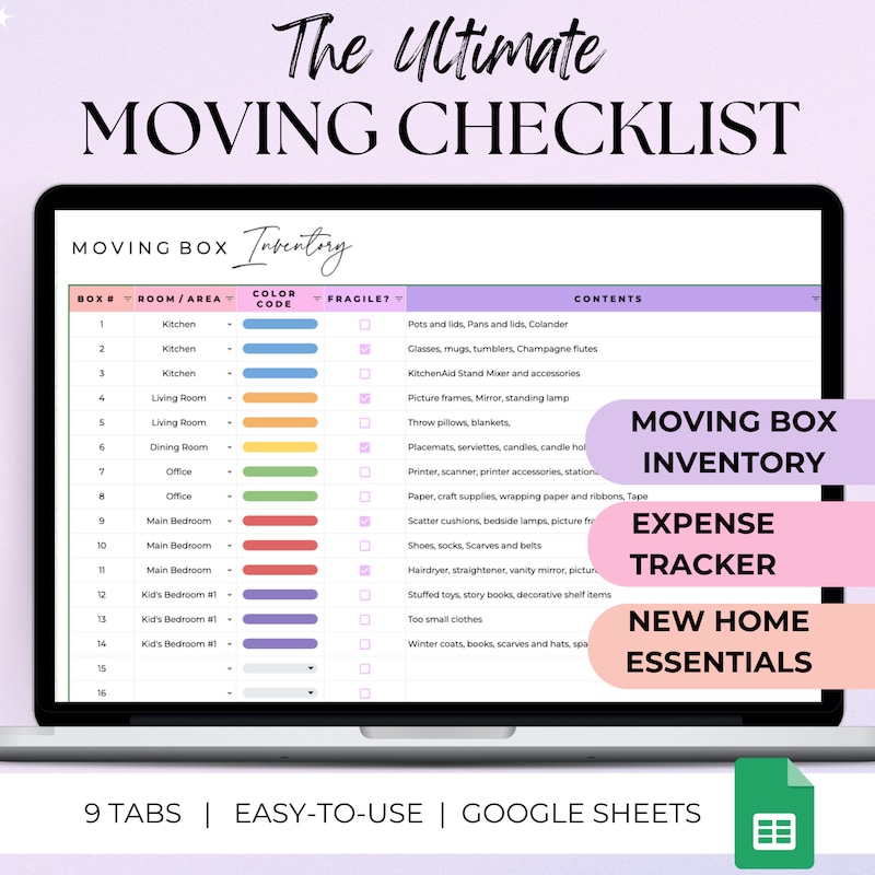 New Home Checklist Binder - Etsy