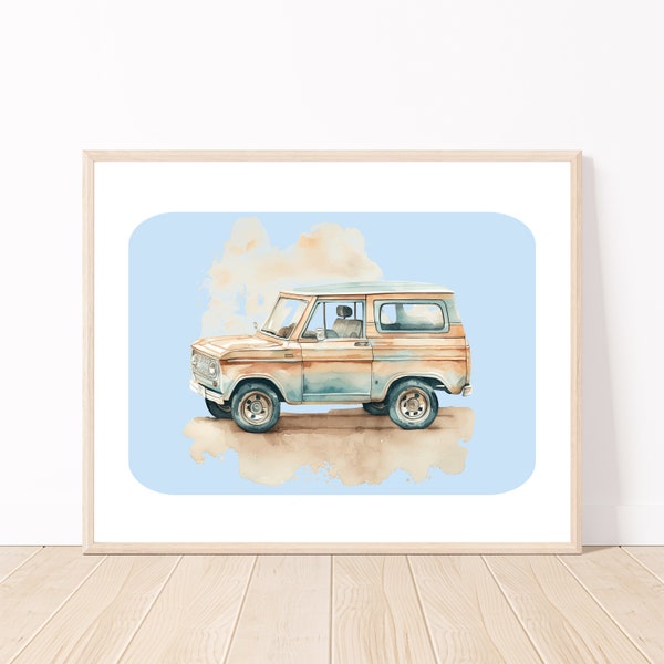 Jeep nursery art jeep poster nursery decor jeep print kids room decor car prints jeep nursery wall art jeep nursery decor