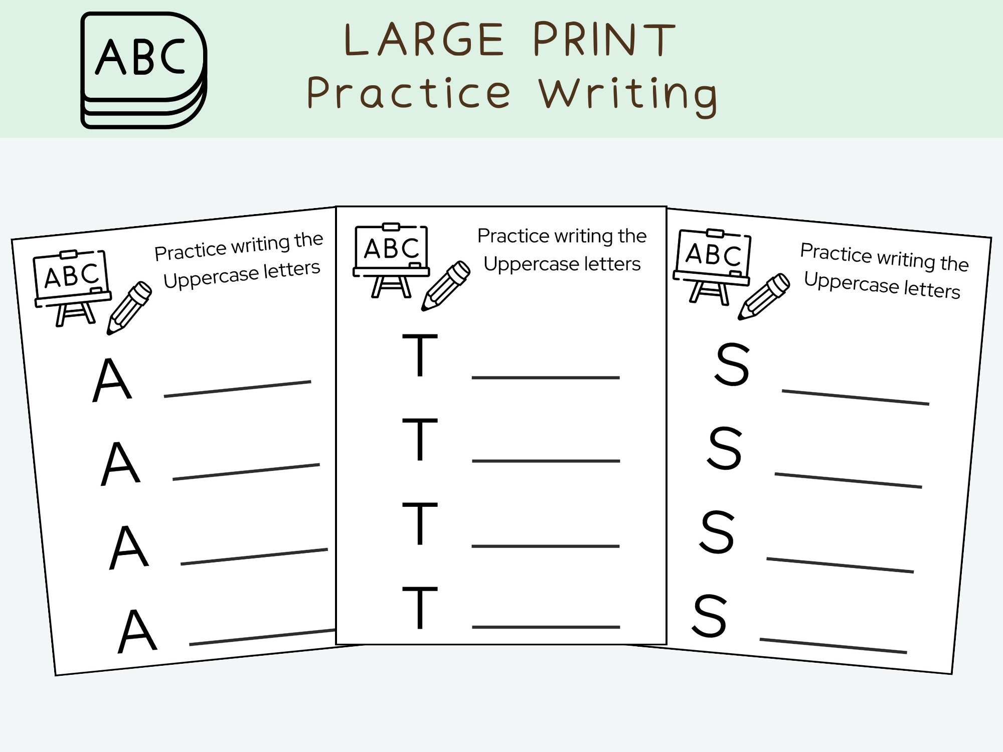 Printable Educational Worksheets for Preschoolers Handwriting Practice Activities Preschool ...