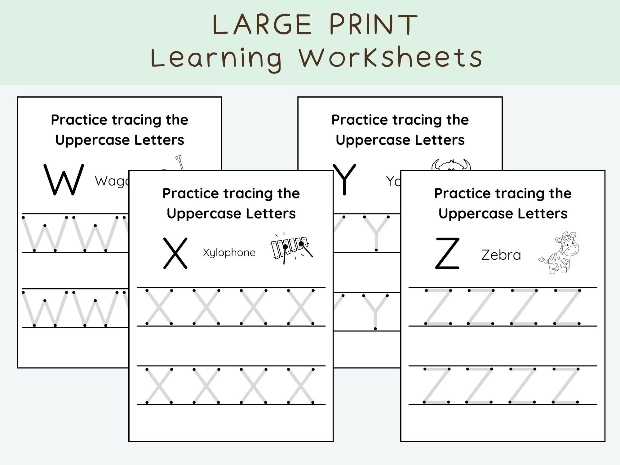 Printable Educational Worksheets for Preschoolers Handwriting Practice Activities Preschool ...