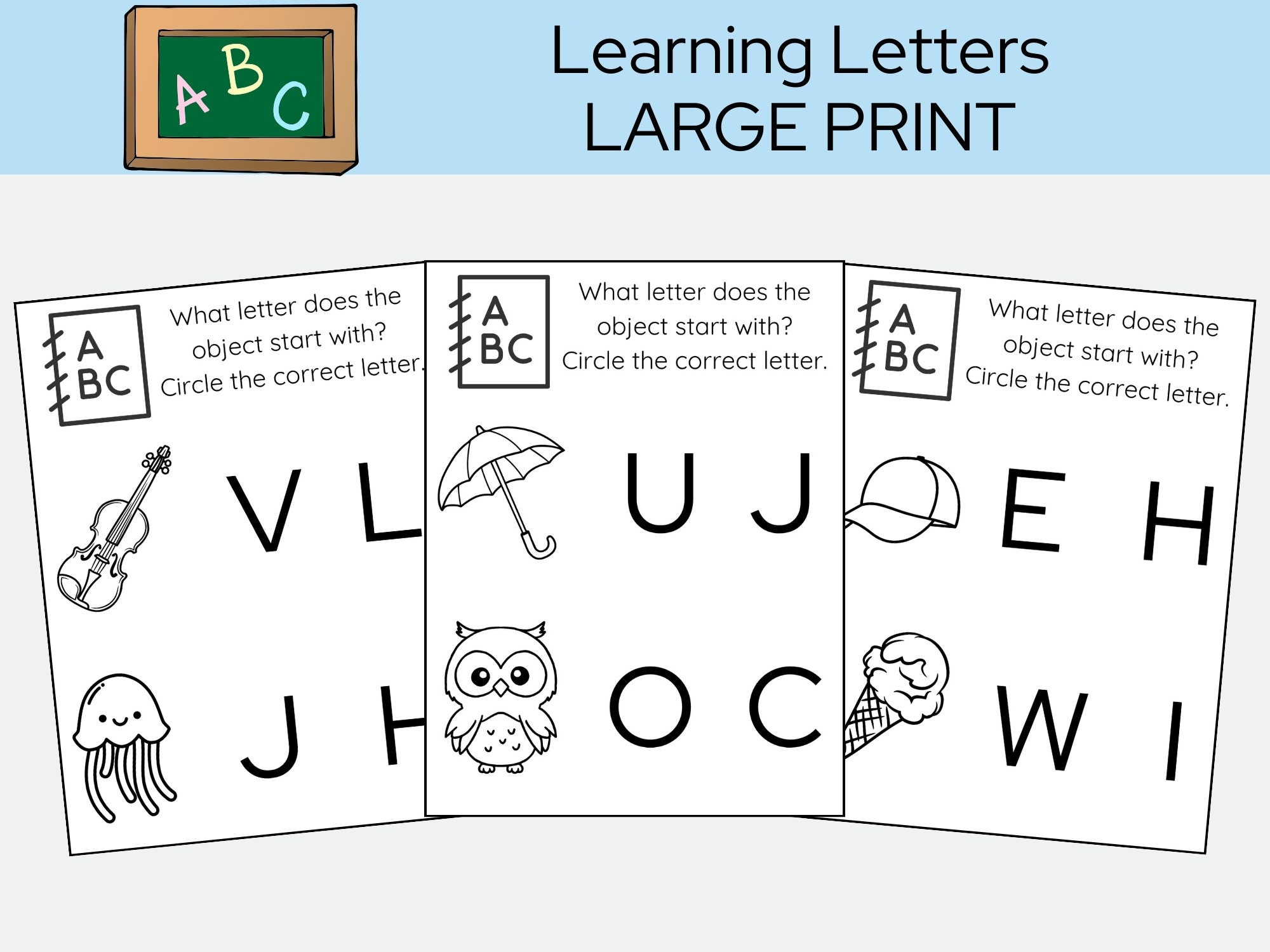 Learning Letters Worksheets Preschoolers Alphabet Worksheets for ...