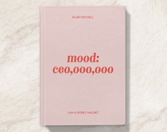 Mood CEO Journal personnalisé | Journal des noms | Journal personnalisé | Carnet de noms