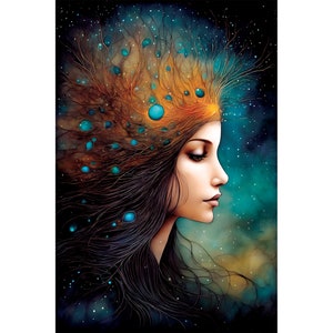 Daydreamer, Surreal Art, Digital Download, Fantasy Art, Printable Art, Printable Wall Art, Canvas Print, Canvas Wall Art, Canvas Art, Dreams