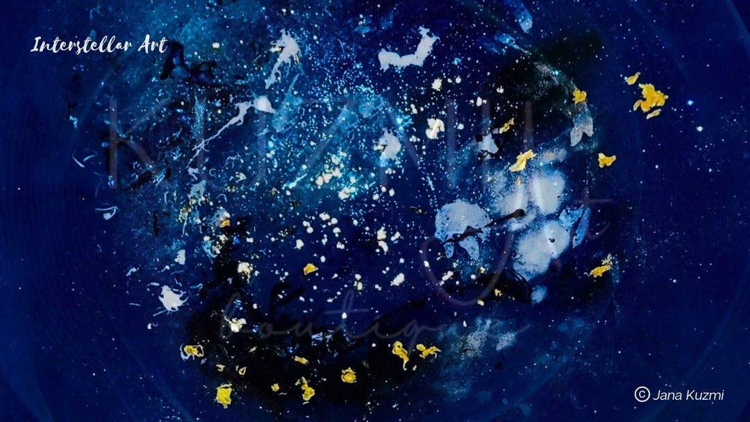 Dark Interstellar Digital File for Printing by Your Means of the ...