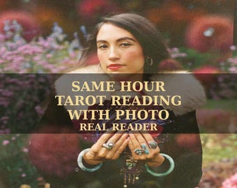 Same Hour Tarot Reading: Fast Pyschic Guidance with Photo, Medium Reading