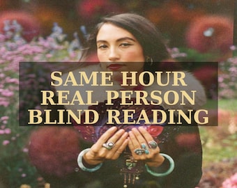 Blind Reading Psychic, Psychic Reading, Same Hour, Spiritual Advices, Accurate Love Reading, Tarot Cards Reading, Blind Tarot Reading