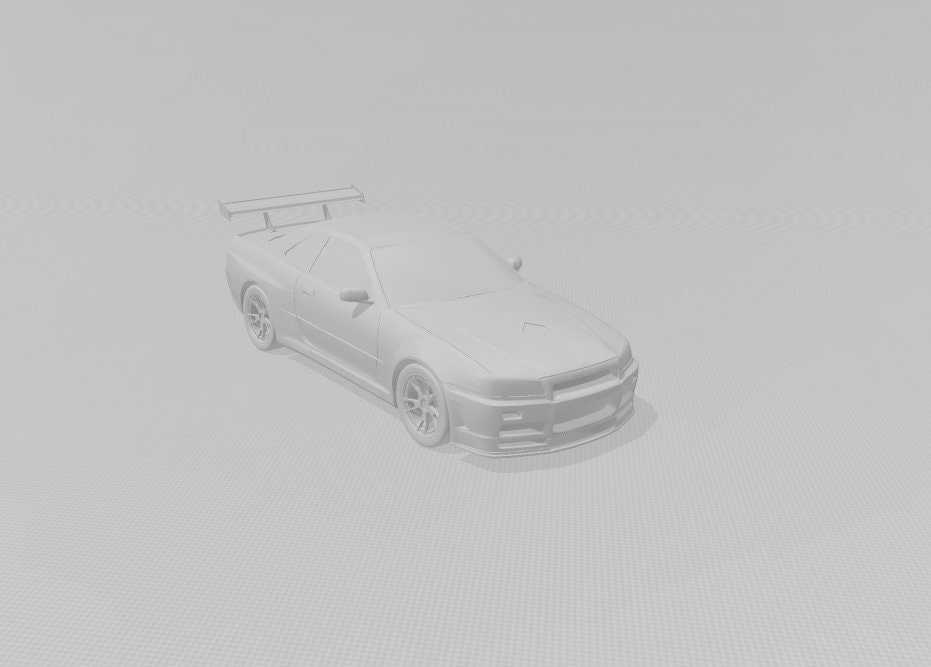 Nissan Skyline GTR 3D Stl File Iconic Cars Stl Super Car 3d Stl